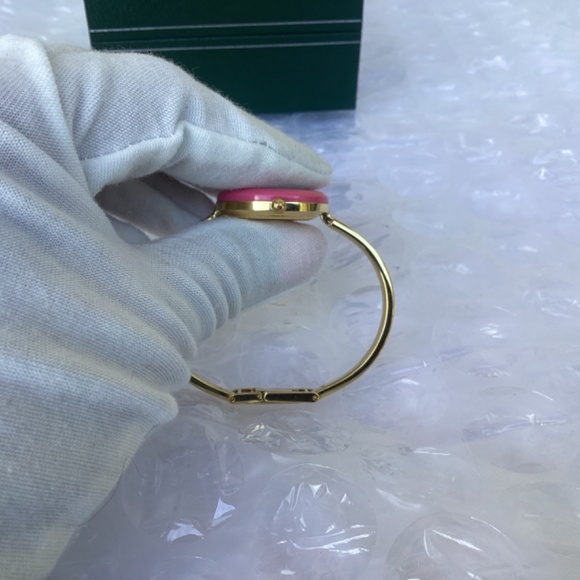 Vintage Gucci 11/12.2 Interchangeable Bezel Bangle Watch Petite Great Condition - Picture 5 of 6